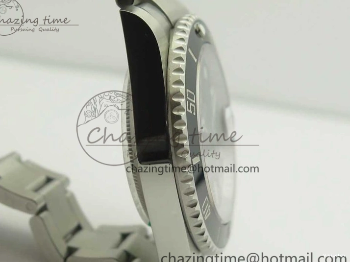 on SS Edition Bracelet 1:1 Best VR3135 Black 904L Ceramic VRF Submariner 116610 LN 0116